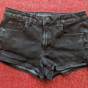 American Eagle black shorts